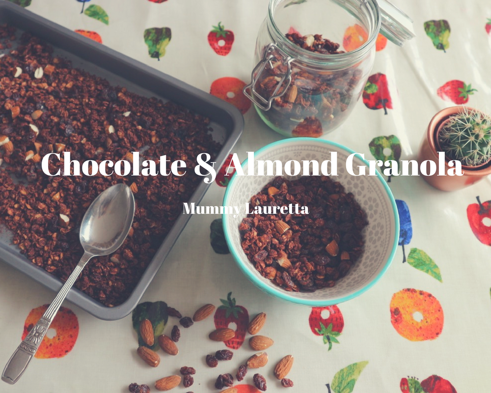 Chocolate & Almond Granola blog