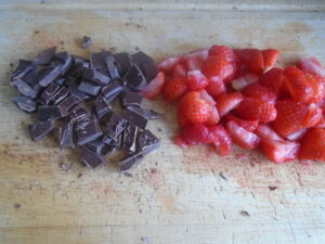 Strawberry & Chocolate Muffins