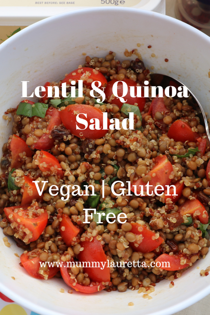 Lentil & Quinoa Salad Pin