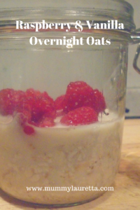 Raspberry & Vanilla Overnight Oats