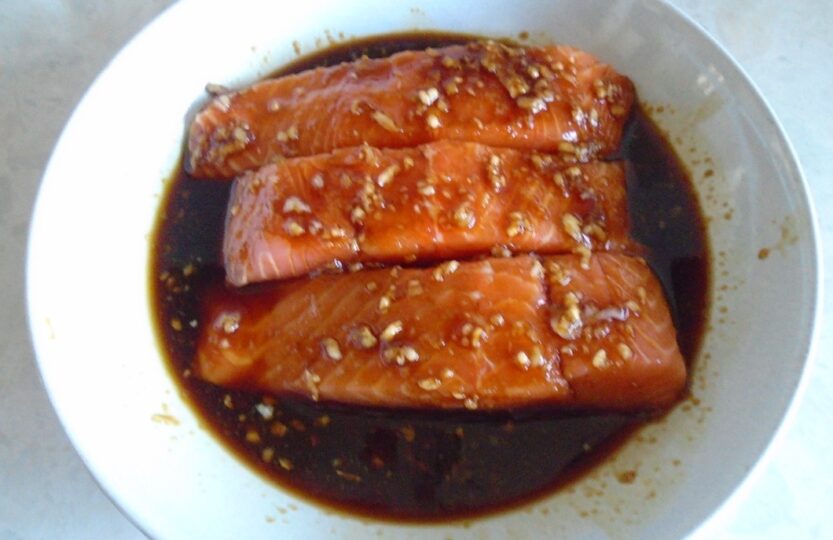 Teriyaki salmon