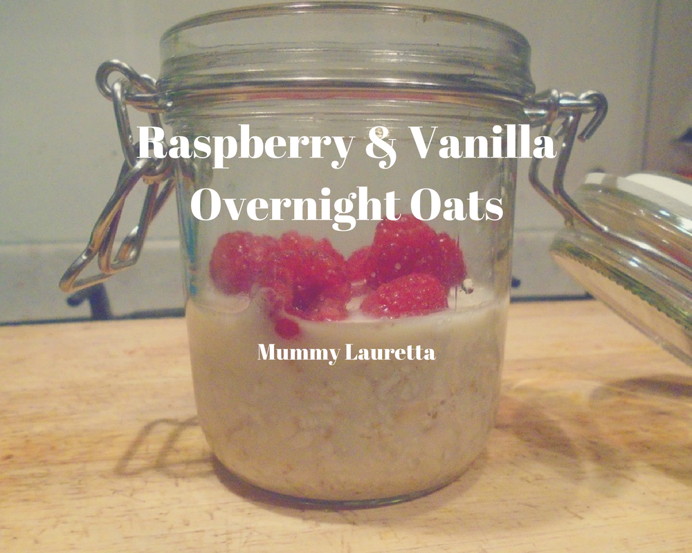 Raspberry &amp; Vanilla Overnight Oats blog