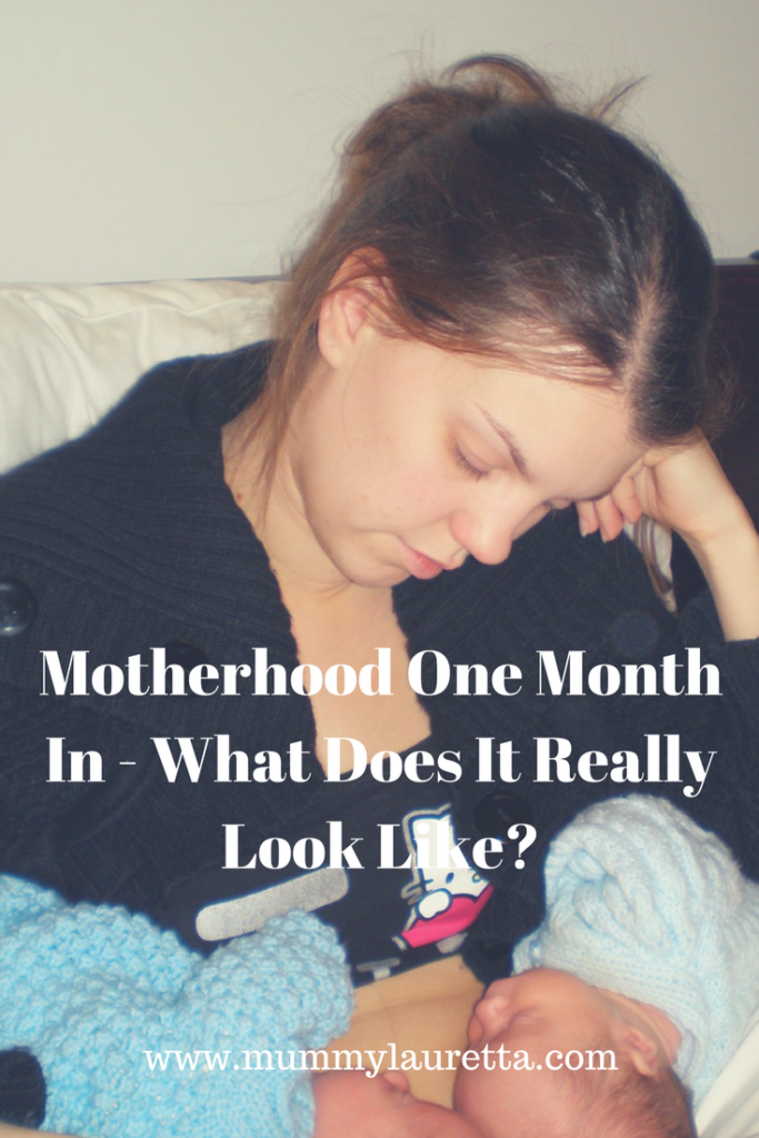 Motherhood 1 month in Pin