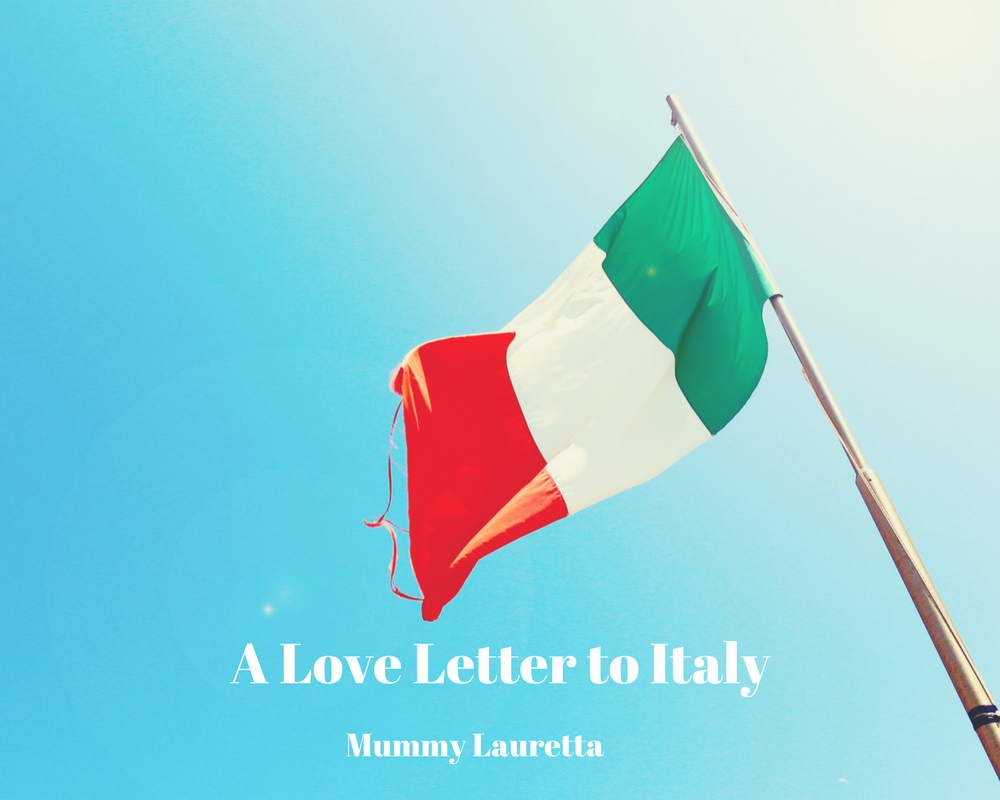 Love Letter to Italy blog