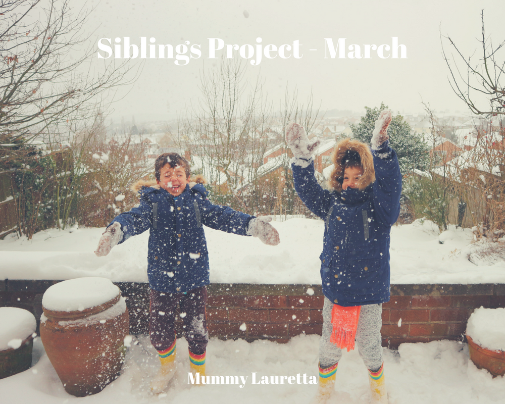 Siblings Project March 18 blog