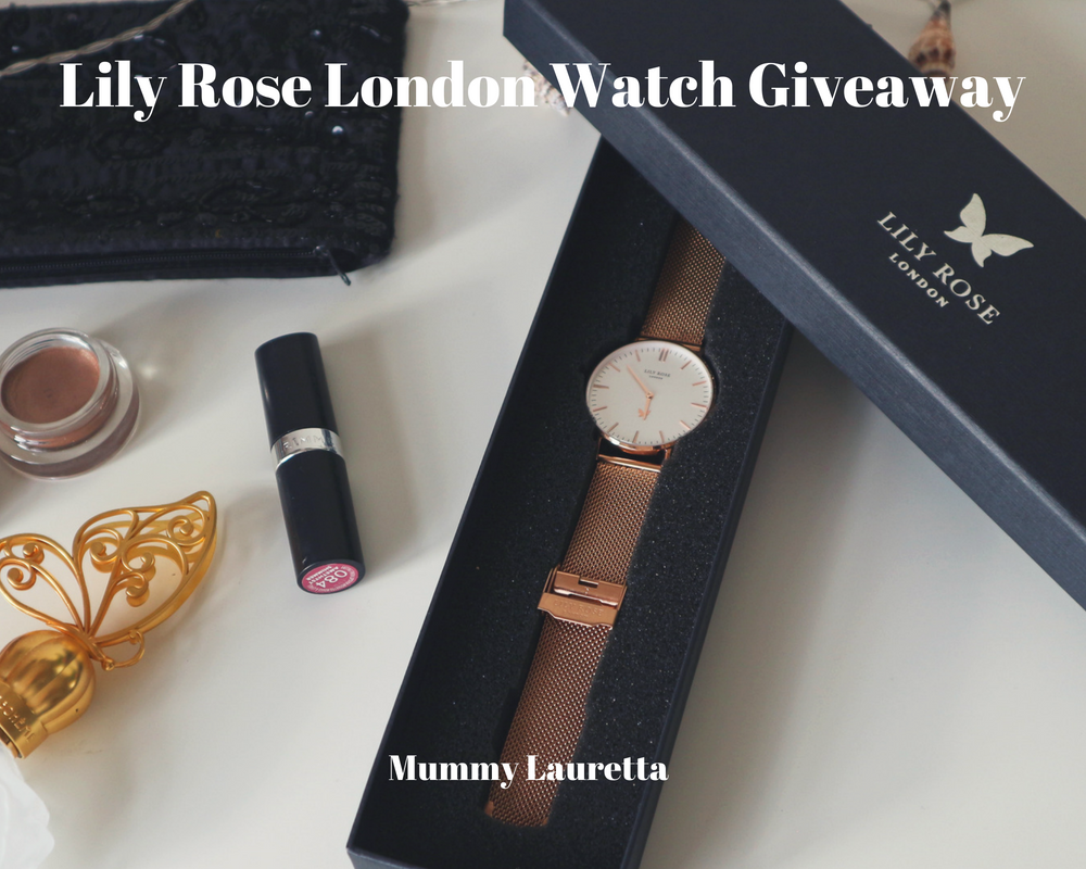Lily Rose London Watch Giveaway Blog
