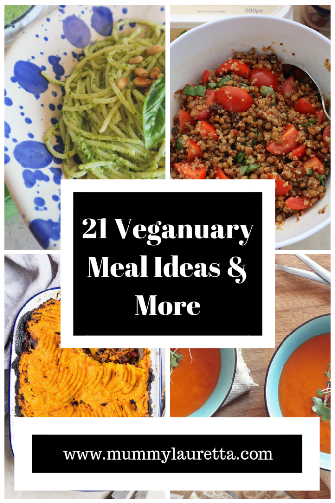 21 Veganuary Meal Ideas Pin