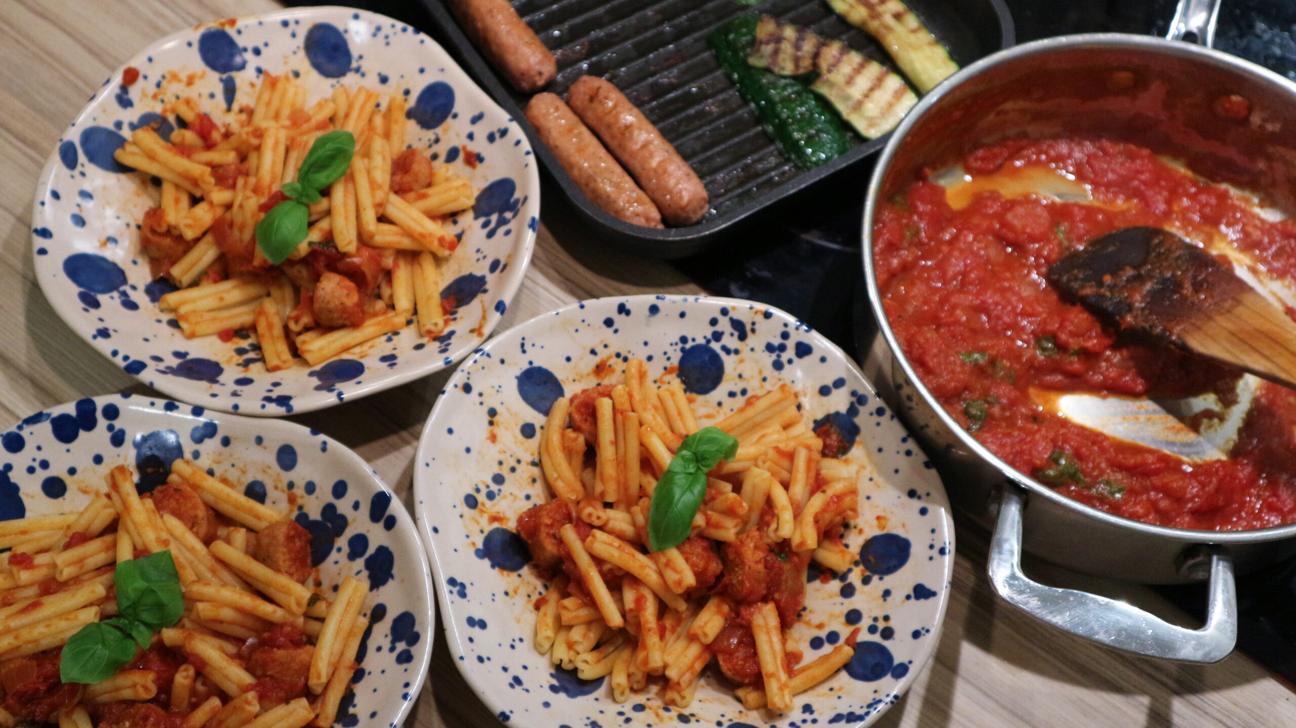 Vegan Sausage Pasta