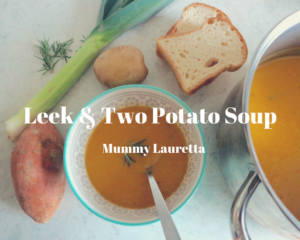 leek & 2 potato soup