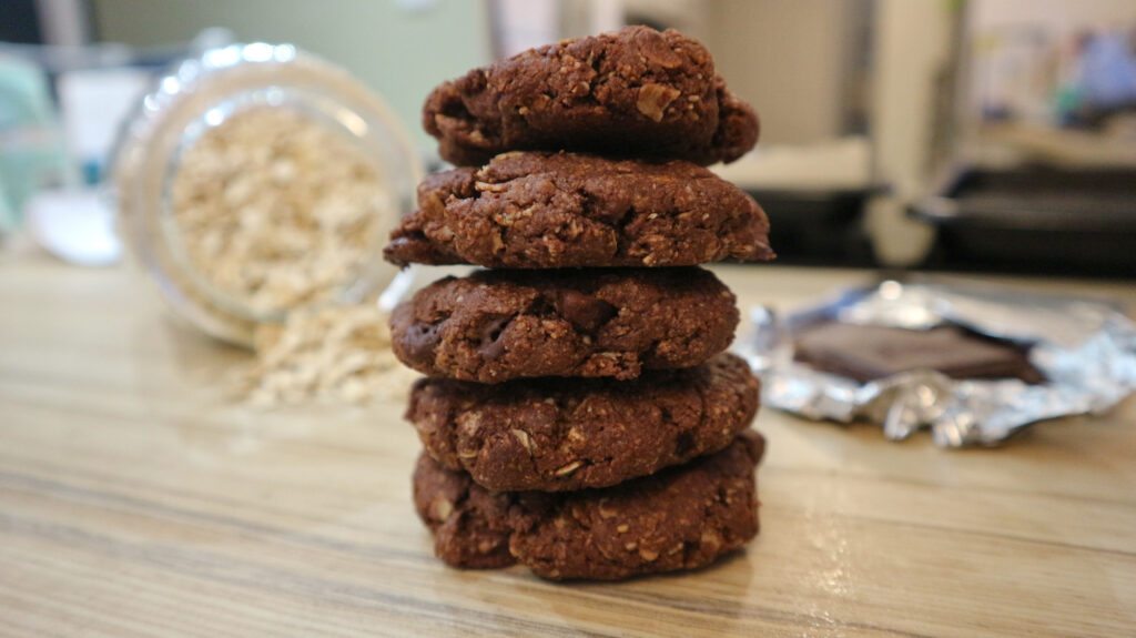 Chocolate Oat Cookies